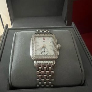 Michele Deco Diamond Watch